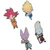 Grupo Erik Spille Smaltate Dragon Ball Manga - Set di 4 Spillette in Scatola Regalo per Personalizzare Vestiti, Giacche, Zaini | Pins Divertenti, Anime Gadget