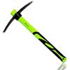 Xforst Piccone da Giardino X-PF40N - Mini Piccone 40 cm con Manico in Fibra di Vetro & Testa in Acciaio Forgiato al Carbonio - Per Campeggio, Giardinaggio & Outdoor
