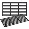 GLARETEX 7637 44,5 x 26cm Griglia in Ghisa per Weber Spirit I & II 200 Series (con Comandi Frontali), Spirit E-210, E-220, S-210, S-220, 2 Pezzi