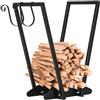 Outsunny Portalegna con Ganci da Esterno e Interno in Acciaio 45x32x58cm