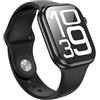 hoco. HOCO SMARTWATCH SPORT Y30 FUNZIONE CHIAMATE BT BLACK 2 CARDIO BENESSERE IP67