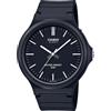 Casio Orologio Uomo CASIO MW-240-1EVDF Silicone Nero Classico Vintage Sub 50mt