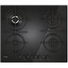 CANDY CVG6BR4WTB PIANO COTTURA 60CM 4 FUOCHI A GAS GRIGLIE IN GHISA -VETRO NERO