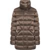 Colmar Originals Colmar Deluxe Piumino Meta' Coscia Collo Alto Marrone Donna