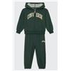 Converse Heritage Ft Full Zip Set Tuta Cotone Verde Junior Bimbo