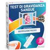 Polonord Adeste TEST GRAVIDANZA PRECOCE SU SANGUE Adeste - Rapido fai da te per la rilevazione dell'ormone hCG che indica una gravidanza in corso. Confezione da 2 test