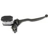 Unbekannt Pompa freno universale/cilindro freno/cilindro freno principale destro con leva del freno per scooter, ciclomotore, moto, quad e ATV