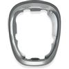 1neiSmartech Cornice Esterna per Cuffia Leva Cambio Compatibile con Fiat 500L (2012-2017), Telaio Colore Argento Satinato Grigio, Compatibile Solo con OEM 735547556 735547557