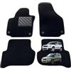 MTC Automotive Tappetini per Skoda Yeti dal 2009- Anche Restyling, Su misura, antiscivolo, battitacco in gomma rinforzata
