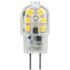 AUFWH Lampadina a LED 10PCS 3W 5W Lampadina G4 G9 AC 220V DC 12V Lampada a LED Spotlight Lampadario Illuminazione Sostituisci lampada alogena 20w 30w-G4-3W-AC220-240V (trasparente)_Bianco caldo
