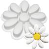 MEZHEN Stampo in Silicone Girasole Stampo per Torta Fiore Silicone Stampo Cioccolato Stampi per Cottura a Motivi Dolci Sapone Muffin Stampo da Forno 3D Compleanno Halloween Natale