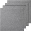 VEVOR Piastrelle per Moquette Stacca Incolla, Piastrelle per Moquette Autoadesive Quadrate 610 x 610 mm Piastrelle per Moquette Morbide Imbottite, per Camera da Letto Soggiorno Interni Esterni