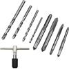 Omninmo Set di 9 chiavi a cricchetto regolabili con manico a T, set di chiavi per rubinetto, set di chiavi per rubinetti, chiavi a cricchetto e filettatura metrica, set di utensili manuali con