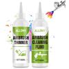 Allony Diluente per Colori Ad Olio, Diluente Acrilico, Medium per Colori Acrilici, Airbrush Flow Improver, Airbrush Thinner per Aerografo per Arte e Hobby