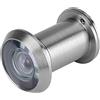 Yosoo Health Gear Spioncino per Porta, Vetro Ottico 220 Gradi Grandangolare Fori Spia per Porta con Copertura per la Privacy, Spioncino per Porta di Sicurezza(Argento spazzolato)