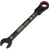 Draper Expert 03925 - Chiave combinata a cricchetto con testa flessibile metrica HI-TORQ, 18 mm, colore: nero