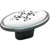 cyclingcolors 1x Pomello per cassetto porcellana ceramica 58 mm mobile vintage stile antico maniglia porta comò armadio casa con vite