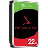Seagate IronWolf Pro ST22000NT001 disco rigido interno 22 TB 7200 Giri/min 512 MB 3.5" Serial ATA III - ST22000NT001 - PC e componenti>Hard disks>Interni