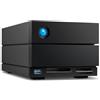 LaCie 2big Dock STLG20000400 - Festplatten-Array - 20 TB - 2 Schächte (SATA-600) - STLG20000400