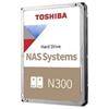 Toshiba N300 NAS - Disco rigido - 18 TB - interno - 3.5″ (8.9 cm) - HDWG51JUZSVA