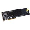 Sonnet Silent - Speichercontroller (RAID) - M.2 NVMe Card - FUS-SSD-4X4-E3S