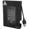 Apricorn Aegis Padlock Fortress - Festplatte - verschlüsselt - 1 TB - extern (tragbar) - A25-3PL256-1000F