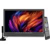 KCR 14 pollici LED HD TV, piccolo televisore con ingresso HDMI, sintonizzatore digitale integrato/HDMI/USB/DC-12IN per camera da letto, cucina, camper - Include telecomando