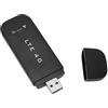 Tonysa Router di Rete Wireless, Router WiFi USB 4G LTE, Hotspot Mobile Tascabile con Protezione Multipla WiFi, Slot per Scheda SIM, per Viaggi (Nero)