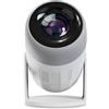 PRIXTON Videoproiettore Portatile Matisse, Proiettore con WiFi, 5800 Lumen, 200 ANSI Lumen, Risoluzione LED Full HD 4K, Telecomandi incluso, 32" a 120", Connessione HDMI/USB/AC IN, Colore Bianco