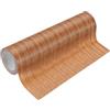 PATIKIL Pellicole Adesive Legno Autoadesivo 4,57M x 20cm Carta Adesiva per Mobili Legno Riparazione Pellicola Autoadesiva Effetto per Pavimenti Porte Tavoli Sedie Armadi, Quercia Arancione