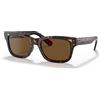 Ray-Ban 0RB2283-902/57-55, Occhiali Uomo, Havana, Taglia Unica