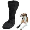 Generic Copertura per ferite per gambe del cane, stivali per cani impermeabili, regolabili, protezione per ferite, con suola antiscivolo, stivali e protezioni per zampe per cani, traspiranti e leggeri