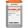Prindo ORIGINAL Prindo Cartuccia d'inchiostro ciano PRIBLC123C Classic ~600 Seiten compatibile per Brother LC123C (LC-123)