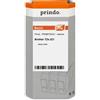 Prindo ORIGINAL Prindo Nastro Nero su bianco PRSBBTZE221 Basic compatibile con Brother TZe-221, 9 mm x 8 m, laminato
