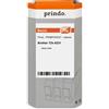 Prindo ORIGINAL Prindo Nastro Nero su bianco PRSBBTZES231 Basic compatibile con Brother TZe-S231, 12 mm x 8 m, laminato, adesivo extra