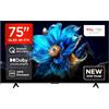 TCL 75P7K 75" QLED 4K HDR TV, Google TV, Smart TV (Dolby Vision & Atmos, Game Master, Motion clarity)