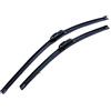 SHAOXING Tergicristalli Per Ford Per Fiesta Per MK6 2002-2008 Tergicristallo Per Parabrezza Auto U-tipo Gomma Morbida Senza Telaio Senza Staffa Tergicristalli Auto 22+16 Spazzole Tergicristallo