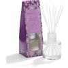 Hassett Green London Diffusore di Fragranza in Olio con Bastoncini in Fibra - Bottiglia di Vetro da 100ml con Profumo di Lillà e Lavanda per Aromatizzare la Casa Elegante e Duratura