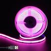 Clearhill Fita LED COB USB 5V, Rosa, 8mm, 320 LED/m, 8W/m, CRI90, 2M, Pannello Doppio Elettroplaccato, IP20, Decorazioni Interne