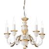 Ideal Lux Lampadario a sospensione FIRENZE SP5 BIANCO ANTICO di Ideal Lux