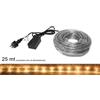 Due Esse Christmas Tubo led 25 mt tre vie Bianco Caldo