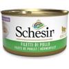 Schesir cat complements filetti di pollo naturale in brodo 85gr