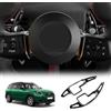 KUNGKIC Alluminio Volante Paddle Shift DSG Estensioni Per 2024 2025 MINI F65 F66 JCW,MINI U25 Countryman JCW,Accessori Decorazione Interno 2 PCS (Nero)