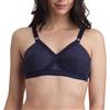 Playtex Reggiseno Senza Ferretto Criss Cross Classico Donna x1, Blu Mezzanotte, 42/7E