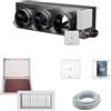 Airzone - Kit Plenum completo Airzone Easyzone 3 zone con serrande motorizzate wifi, centralina e interfaccia