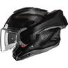 HJC, Casco Moto Modulare F100 CARBON Black, XXL