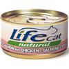 LifeCat Natural per Gatto in Scatoletta da 85 gr