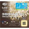 LOTTI Luci di Natale Lotti - Catena 360 MiniLED Bianco Caldo - Filo Trasparente da 25,7 Metri