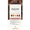 phyto Color kit 6,34 biondo scuro ramato 1 latte 50 ml + 1 crema 50 ml + 1 maschera 12 ml