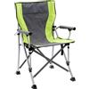 BRUNNER 0404040N.C70 Sedia Raptor Classic, Verde/Grigio, Universale